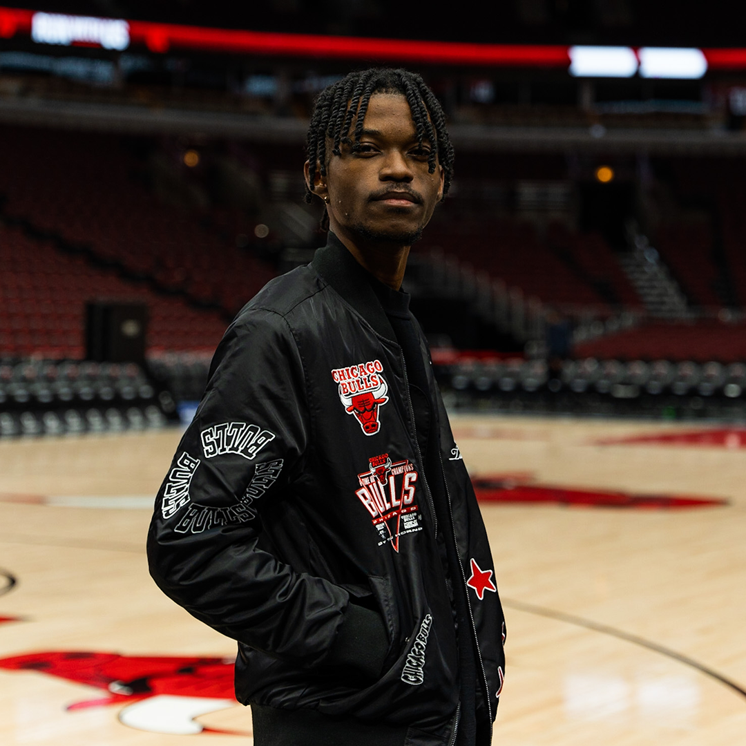 KOT4Q x Bulls Windy City Bomber Jacket