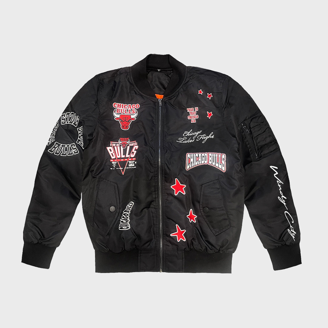 KOT4Q x Bulls Windy City Bomber Jacket