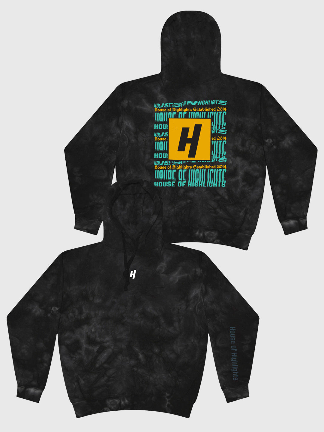 HoH Big H Dark Dye Hoodie